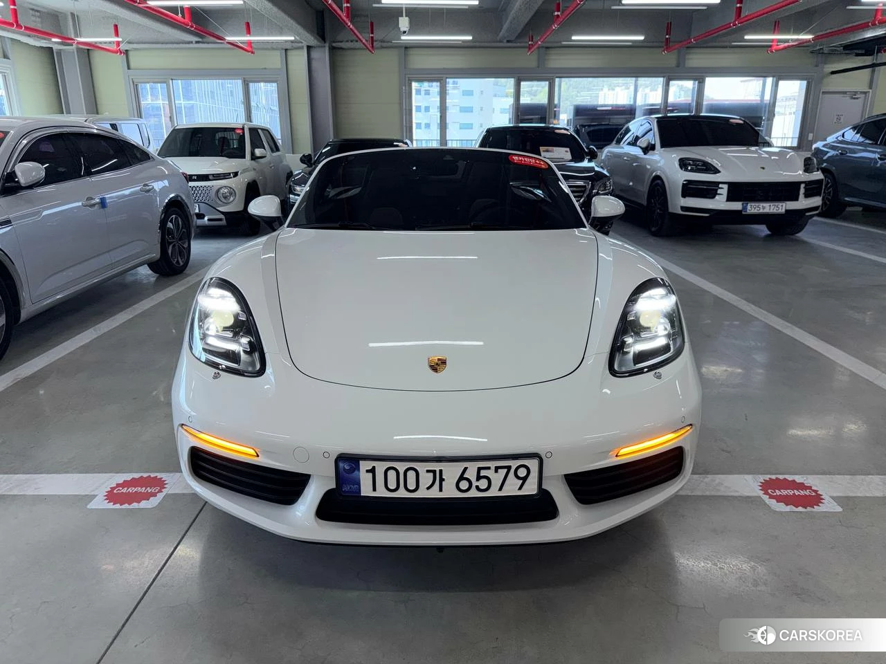Porsche 718 Boxster 2019 из Кореи осмотр