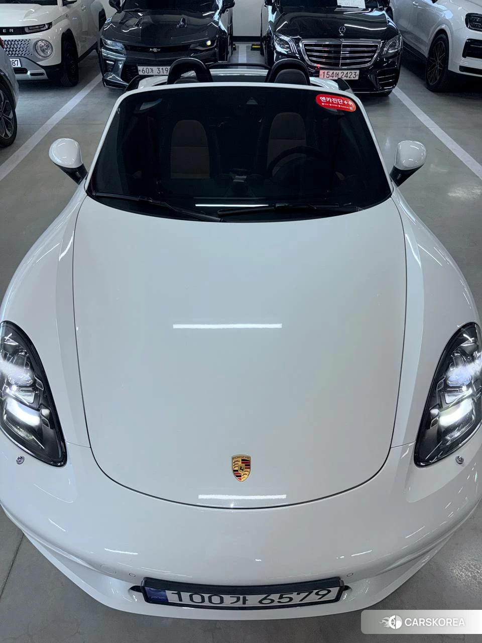 Porsche 718 Boxster 2019 из Кореи осмотр