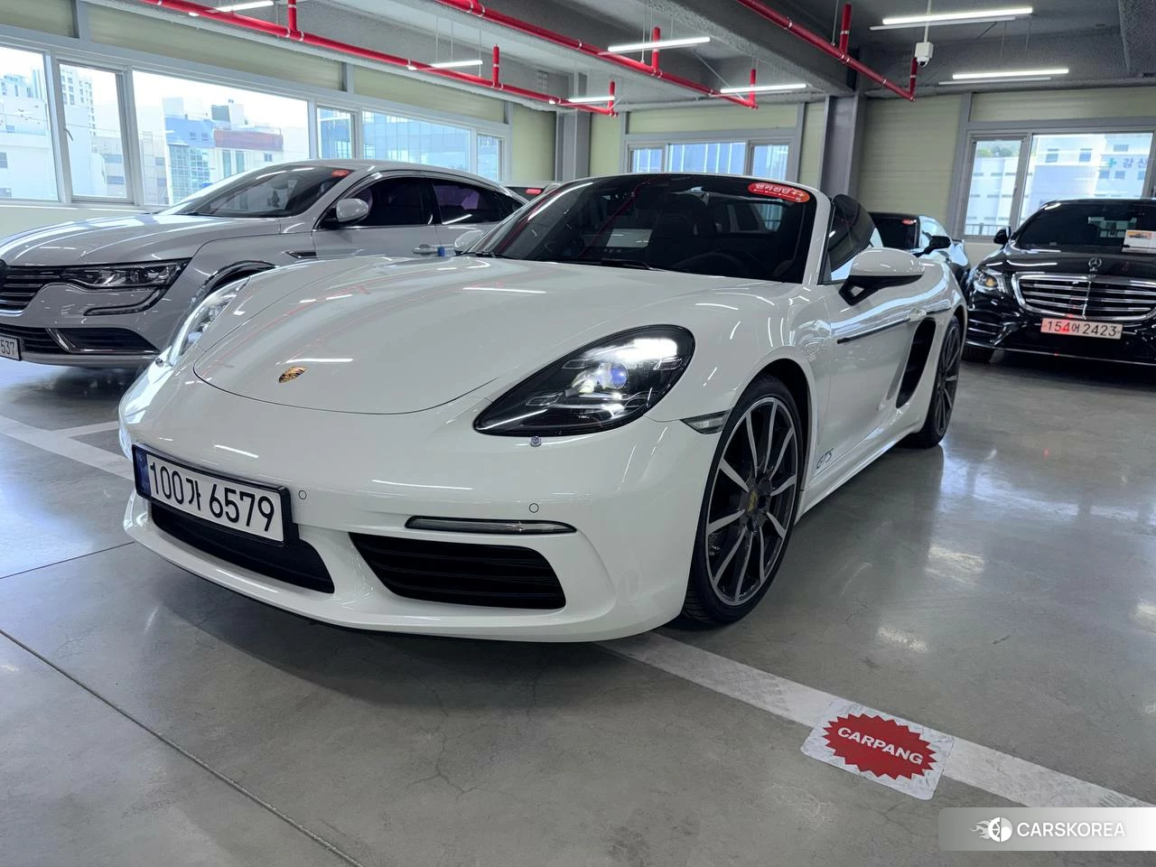 Porsche 718 Boxster 2019 из Кореи осмотр
