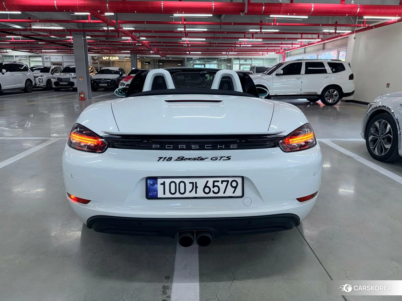 Porsche 718 Boxster подробный осмотр из Кореи — фото 7