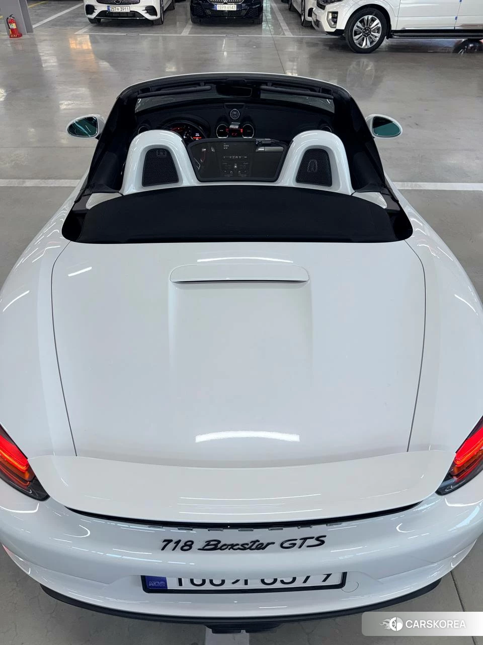 Porsche 718 Boxster подробный осмотр из Кореи — фото 8