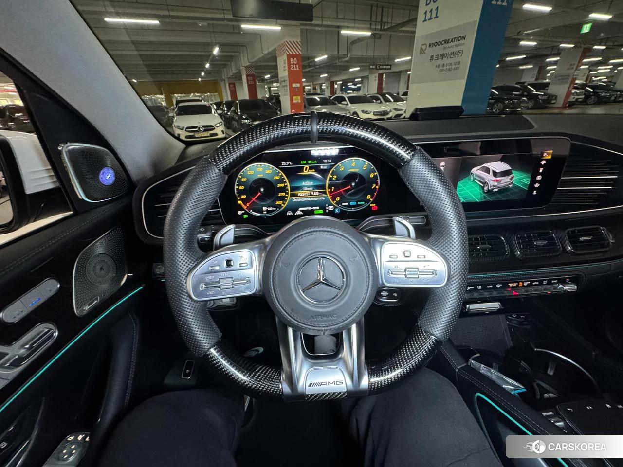 Mercedes-Benz GLE-Class W167 подробный осмотр из Кореи — фото 84