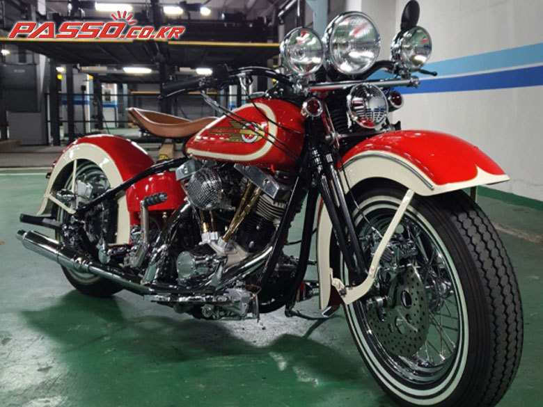 Harley-Davidson FLH 2017 Красный из Кореи