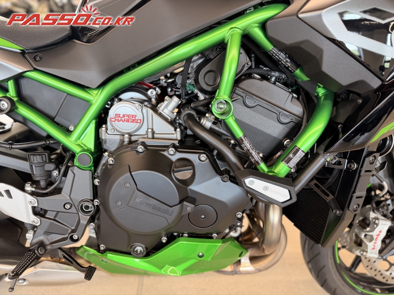 Kawasaki Z H2 SE ABS 2023 Черный из Кореи, фото 6