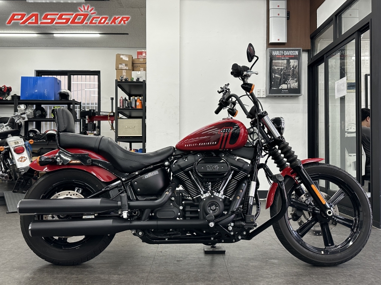 Harley-Davidson Street Bob 114 2022 Красный из Кореи