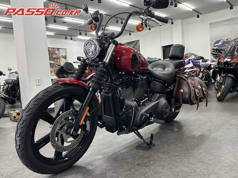 Harley-Davidson Street Bob 114 2022 Красный из Кореи, фото 3