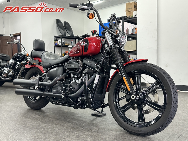 Harley-Davidson Street Bob 114 2022 Красный из Кореи, фото 4
