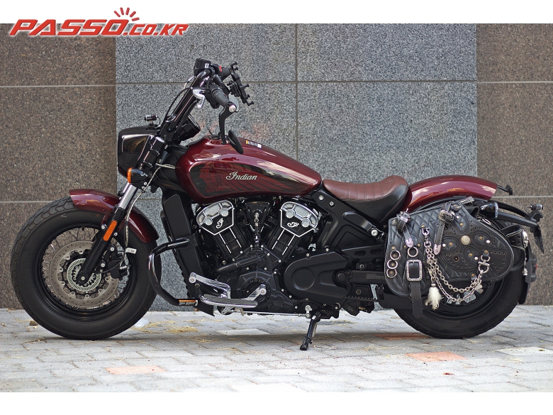 Indian Motorcycle Scout Barber Twentyreferences 2023 Фиолетовый из Кореи, фото 2