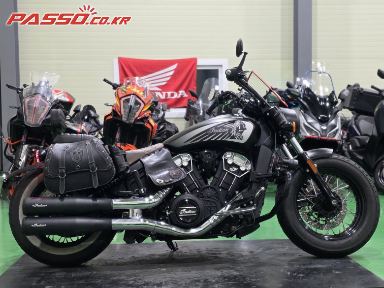 Indian Motorcycle Scout Barber Twentyreferences 2021 Черный из Кореи