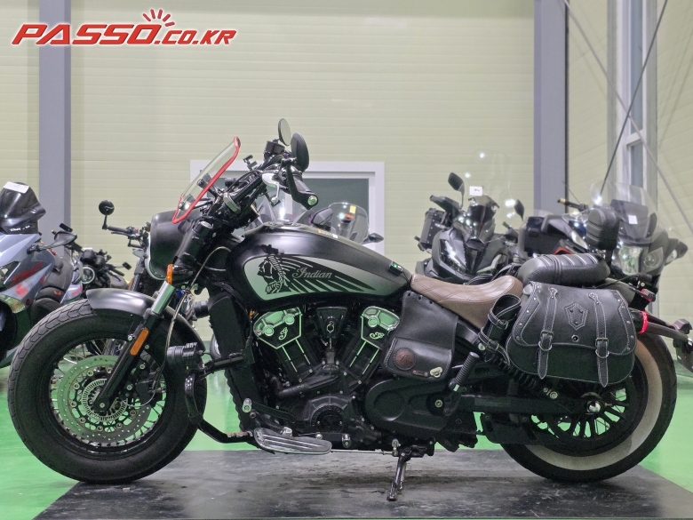 Indian Motorcycle Scout Barber Twentyreferences 2021 Черный из Кореи, фото 2