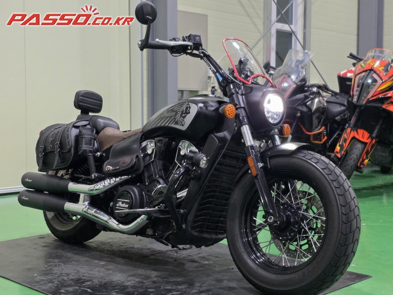 Indian Motorcycle Scout Barber Twentyreferences 2021 Черный из Кореи, фото 3