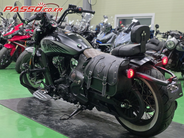 Indian Motorcycle Scout Barber Twentyreferences 2021 Черный из Кореи, фото 4