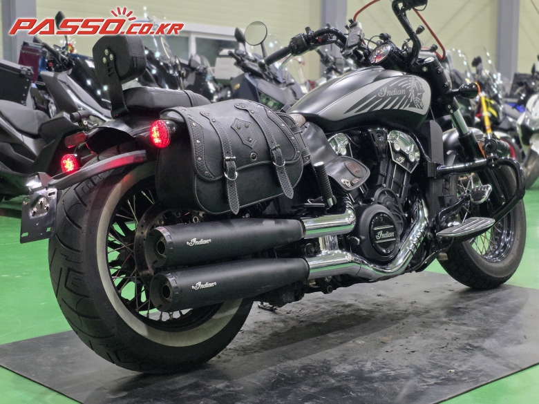 Indian Motorcycle Scout Barber Twentyreferences 2021 Черный из Кореи, фото 5