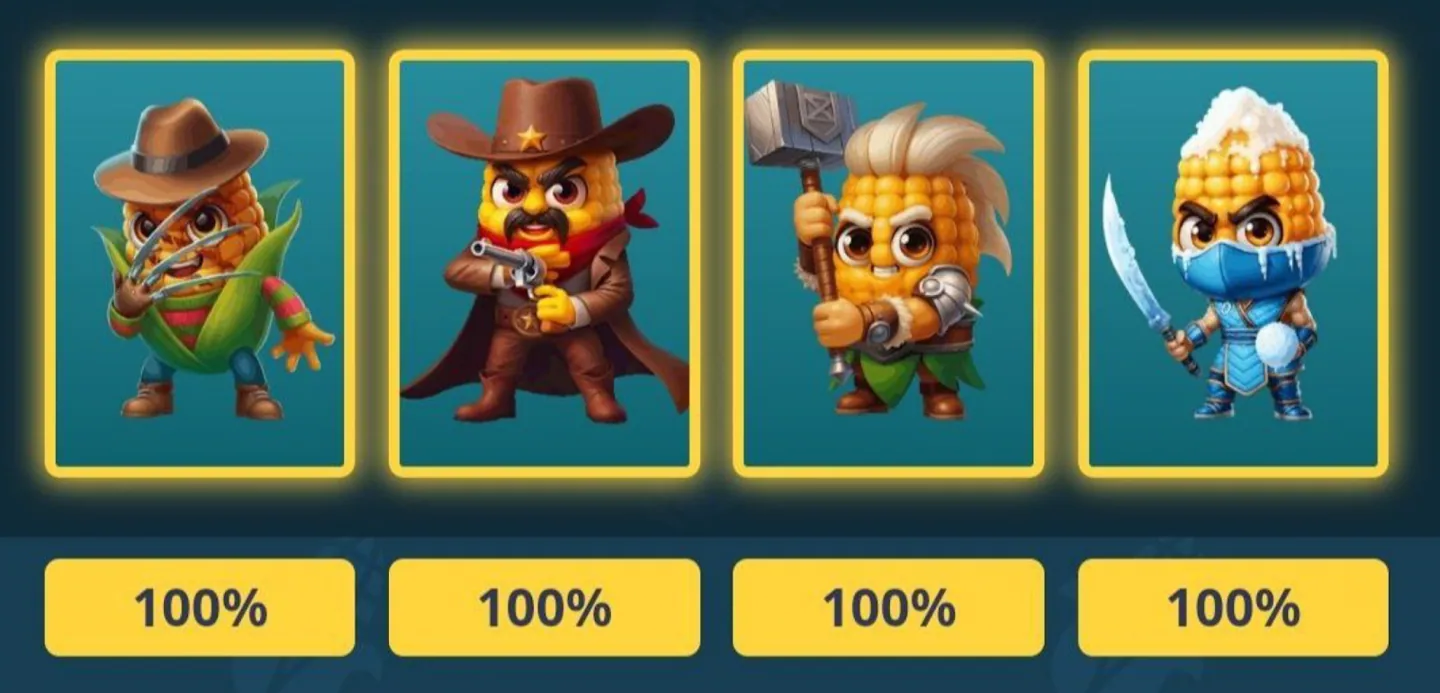 Corn Battles combo