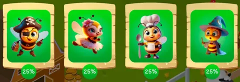 Комбо в Bee Harvest на 25 Января