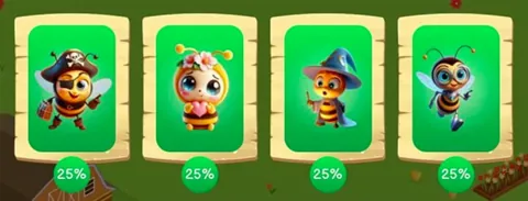 Комбо в Bee Harvest на 25 Декабря