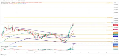 Neiro достиг ATH, быки нацеливаются на $0,0030