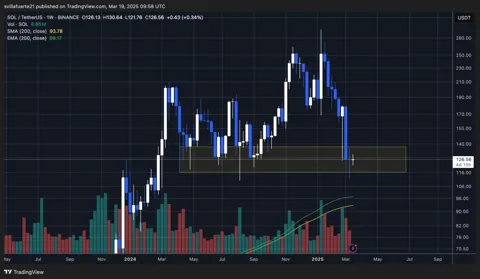 Solana тестирует уровень $135: разворот тренда или новое падение?