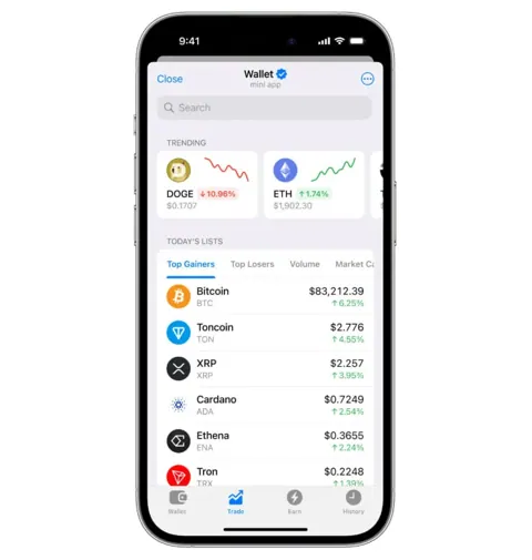 Wallet в Telegram добавит 50 токенов и запустит программу доходности