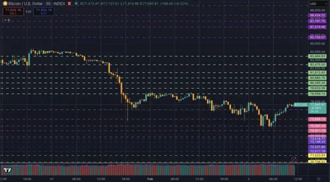 Биткоин отскакивает после падения на 11% за выходные на фоне позитивного открытия мировых рынков
