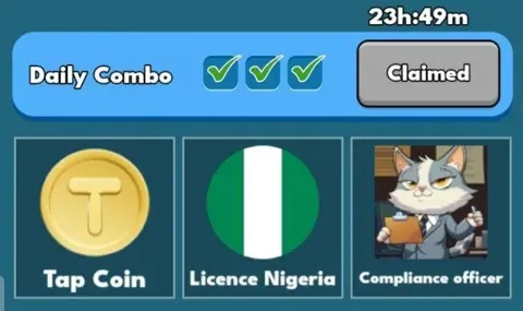 Комбо карты Cat gold miner на 20 ноября