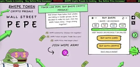 Новый PEPE уже тут? Встречайте WEPE