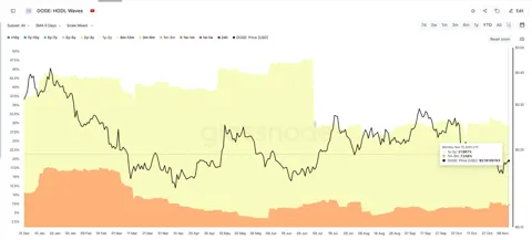 Dogecoin рискует завершить год в минусе впервые за три года
