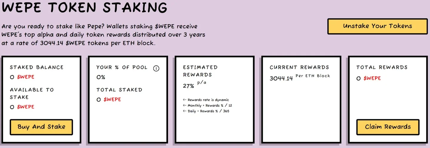 webe token