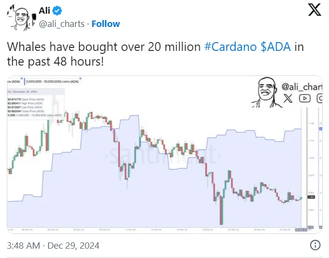 Прогноз Cardano: поднимется ли ADA до $1,50 или упадет к $0,70?
