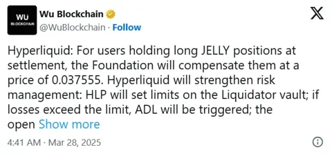 Hyperliquid столкнулась с критикой после краха токена JELLY