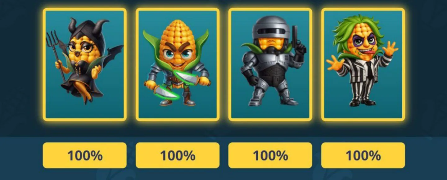 Corn Battles combo на сегодня 1 октября