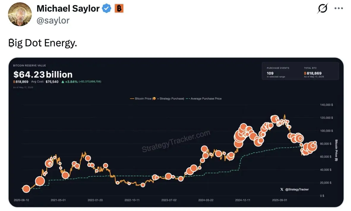 Michael Saylor posting