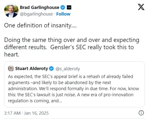 SEC подала апелляцию на решение по делу Ripple: что ждет XRP?