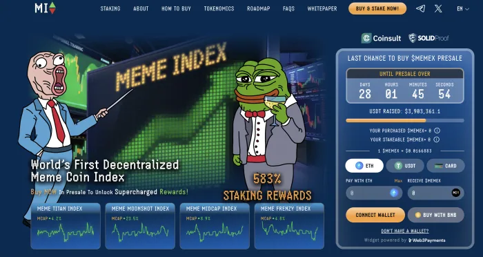 memex meme coin index