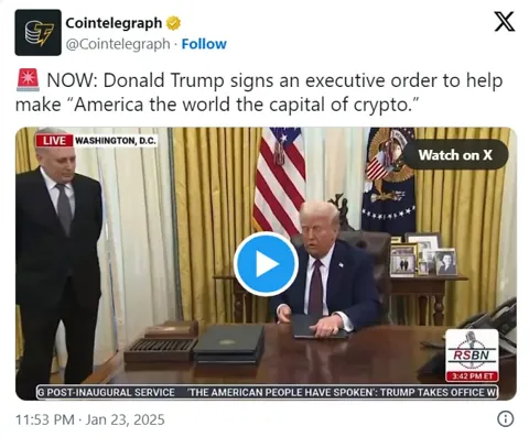 Крипто-сообщество обеспокоено размытыми формулировками указа Трампа