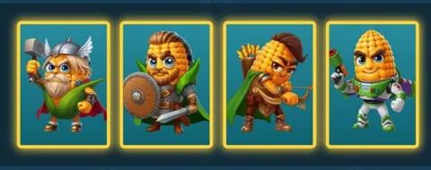 Ежедневное Комбо в Corn Battles на 22 Февраля