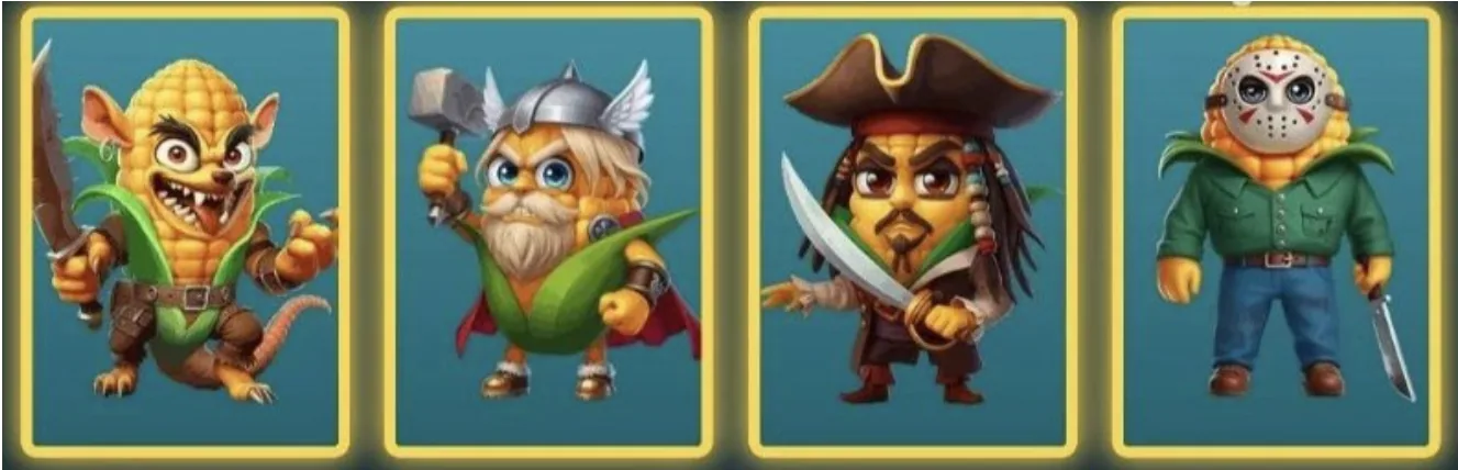 Corn Battles combo