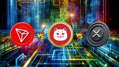 XRP, TRX или CATZILLA: какой альткоин станет лидером рынка в 2025?