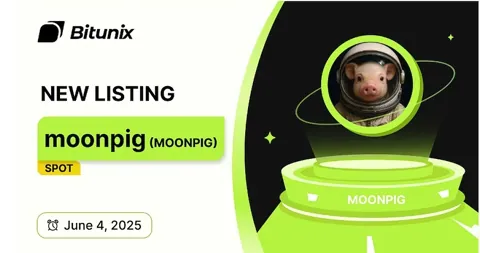 «Moonpig», вирусная сенсация на Solana, теперь на Bitunix