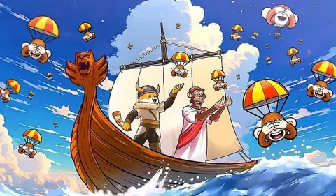 Binance поддержит airdrop токена MONKY для владельцев FLOKI и APE