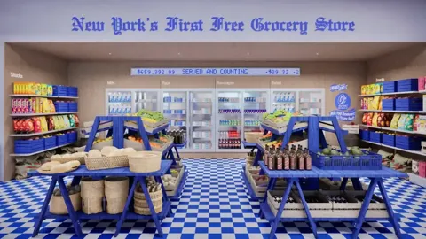 Polymarket и Kalshi наперегонки бесплатно раздают в Нью-Йорке продукты