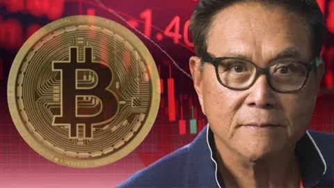 Роберт Кийосаки не спешит покупать биткоины и золото, ожидая падения