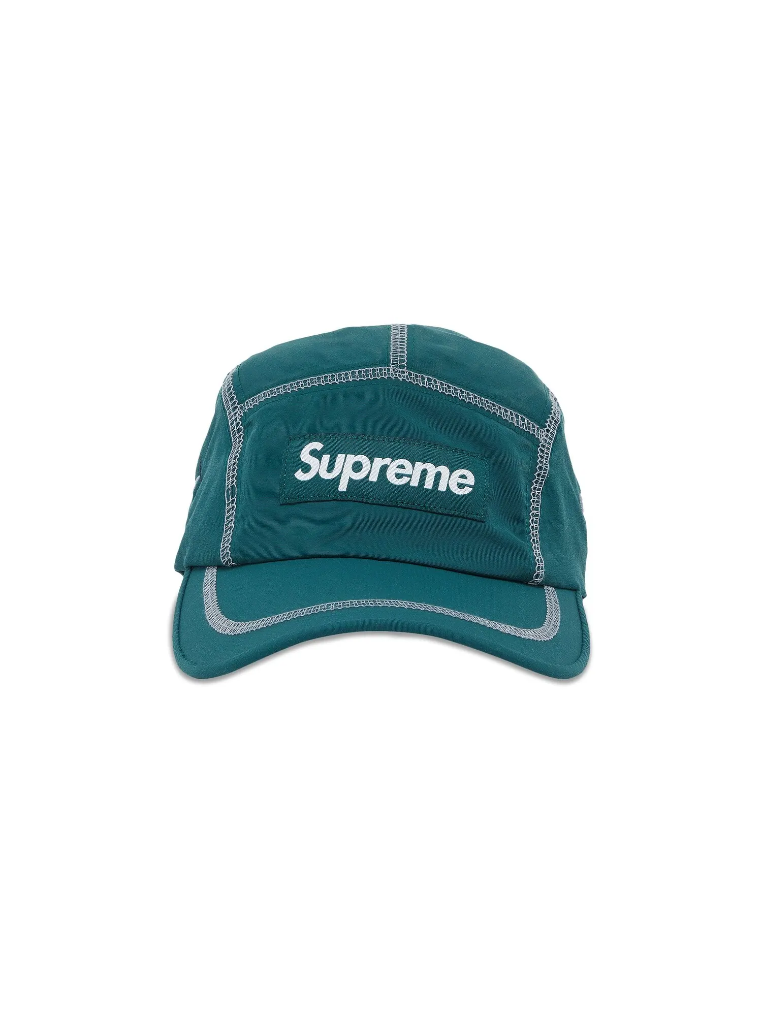 Кепка Supreme со светоотражающей строчкой — изображение 1 из 4, зеленый