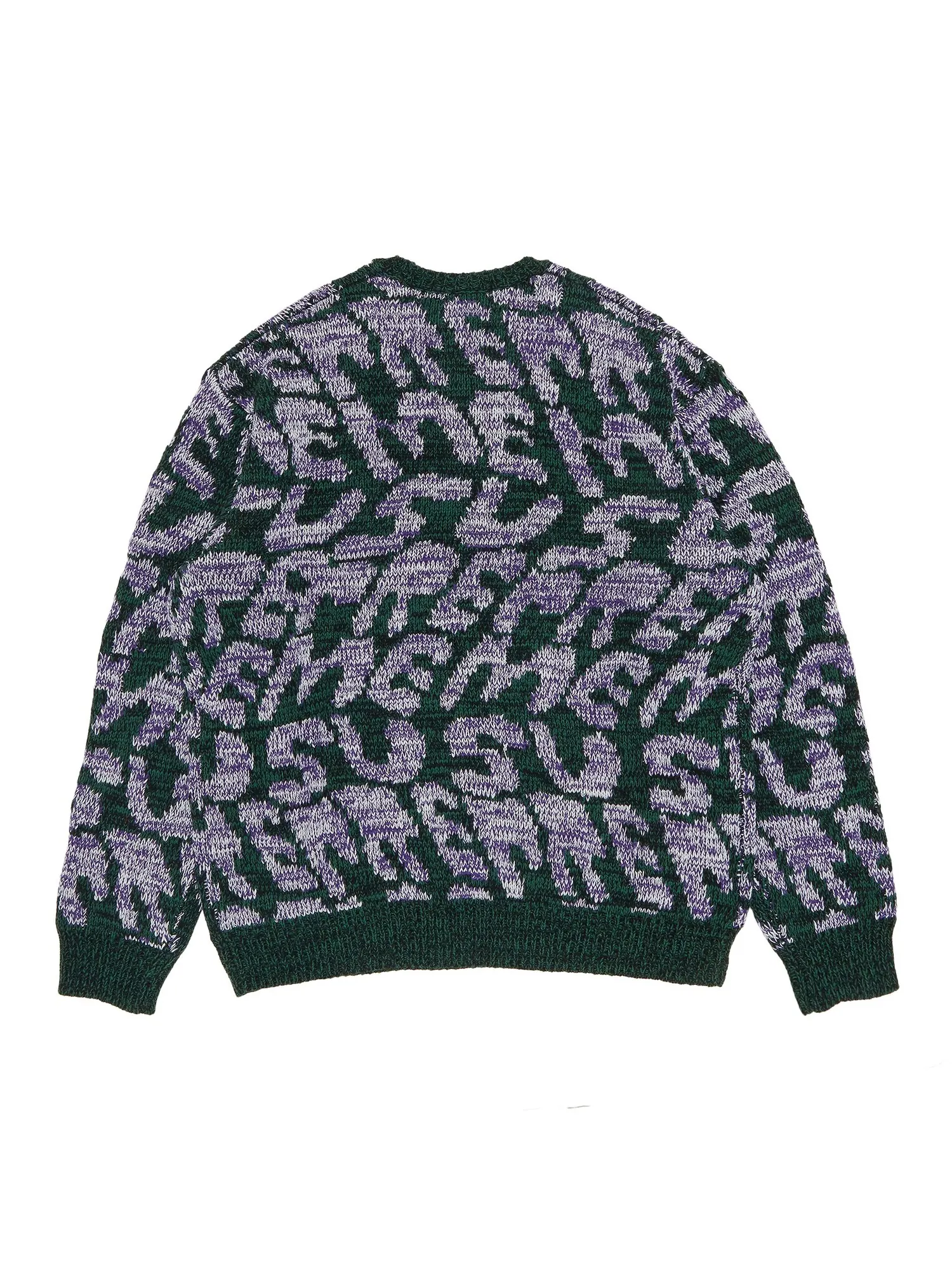 Наборный свитер Supreme Зеленый — изображение 2 из 3