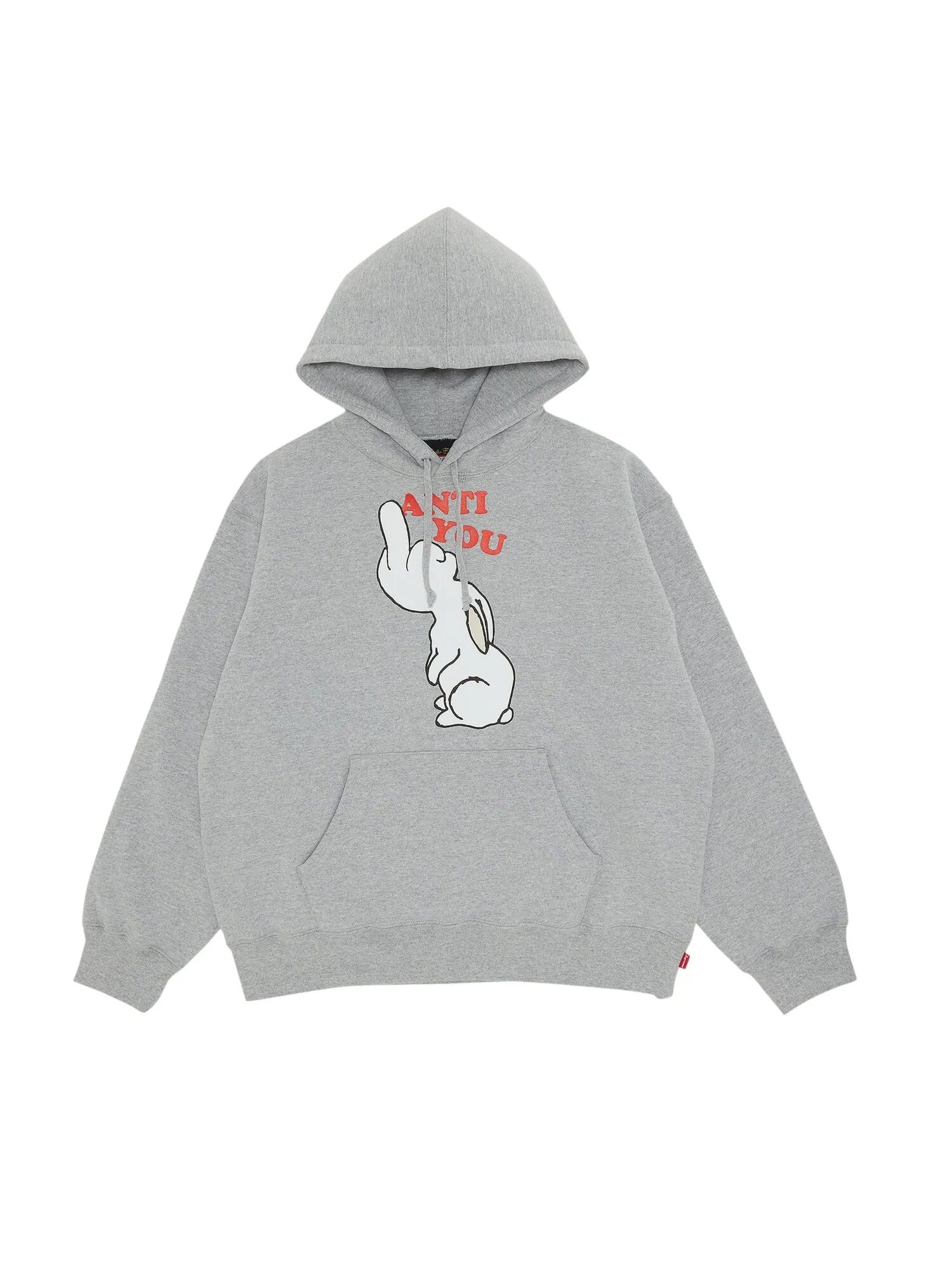 Толстовка с капюшоном Supreme x UNDERCOVER Anti You — изображение 1 из 3, серый