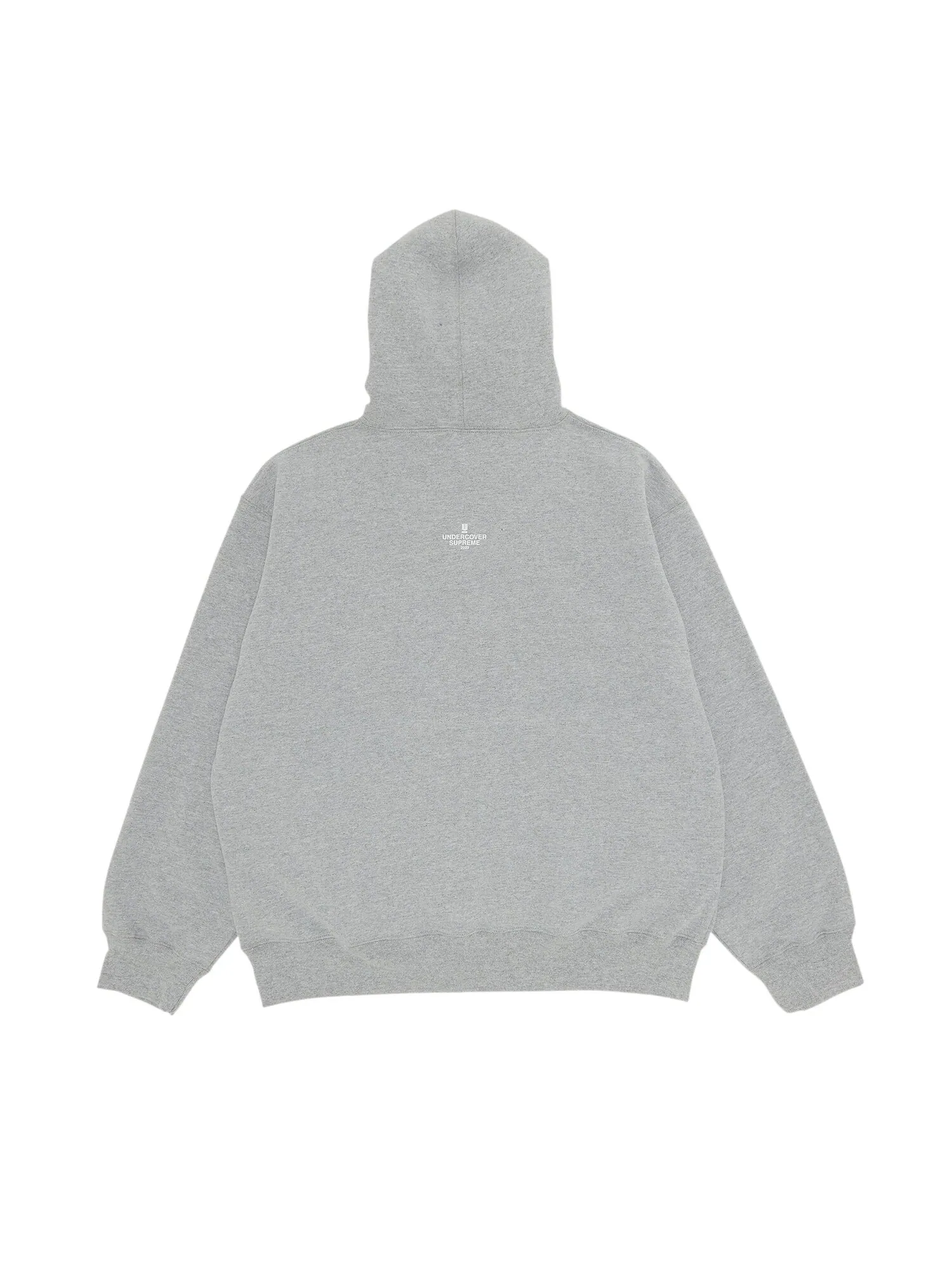 Толстовка с капюшоном Supreme x UNDERCOVER Anti You — изображение 2 из 3, серый