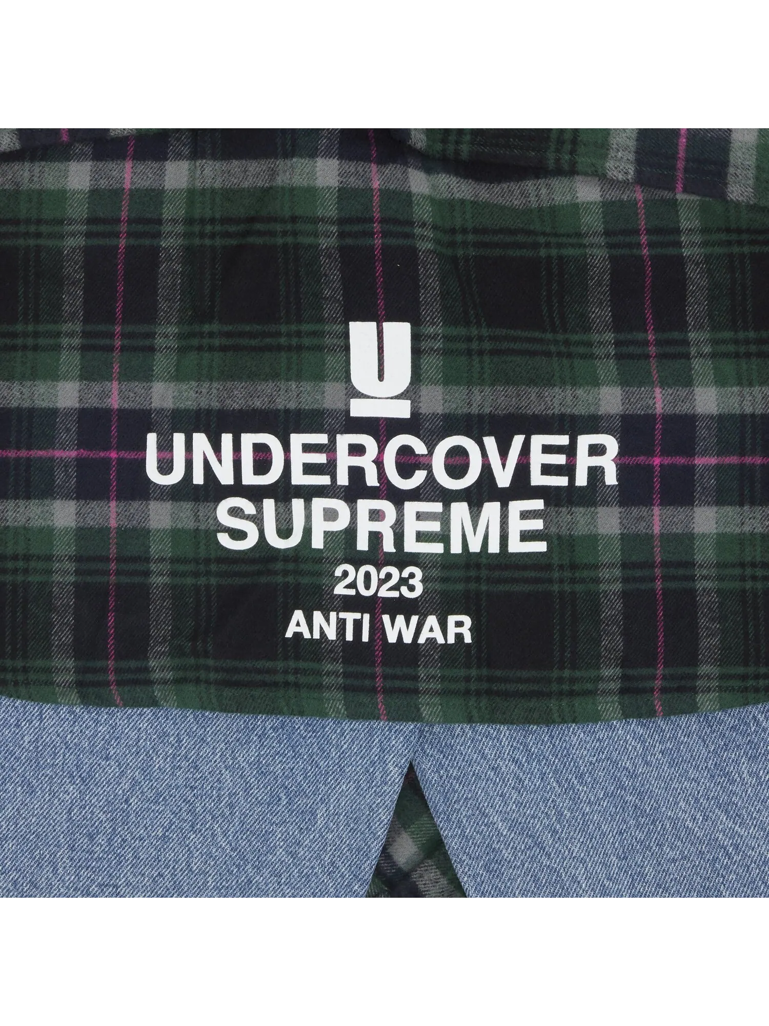 Многослойные джинсы Supreme x UNDERCOVER Washed Indigo — изображение 3 из 3, индиго