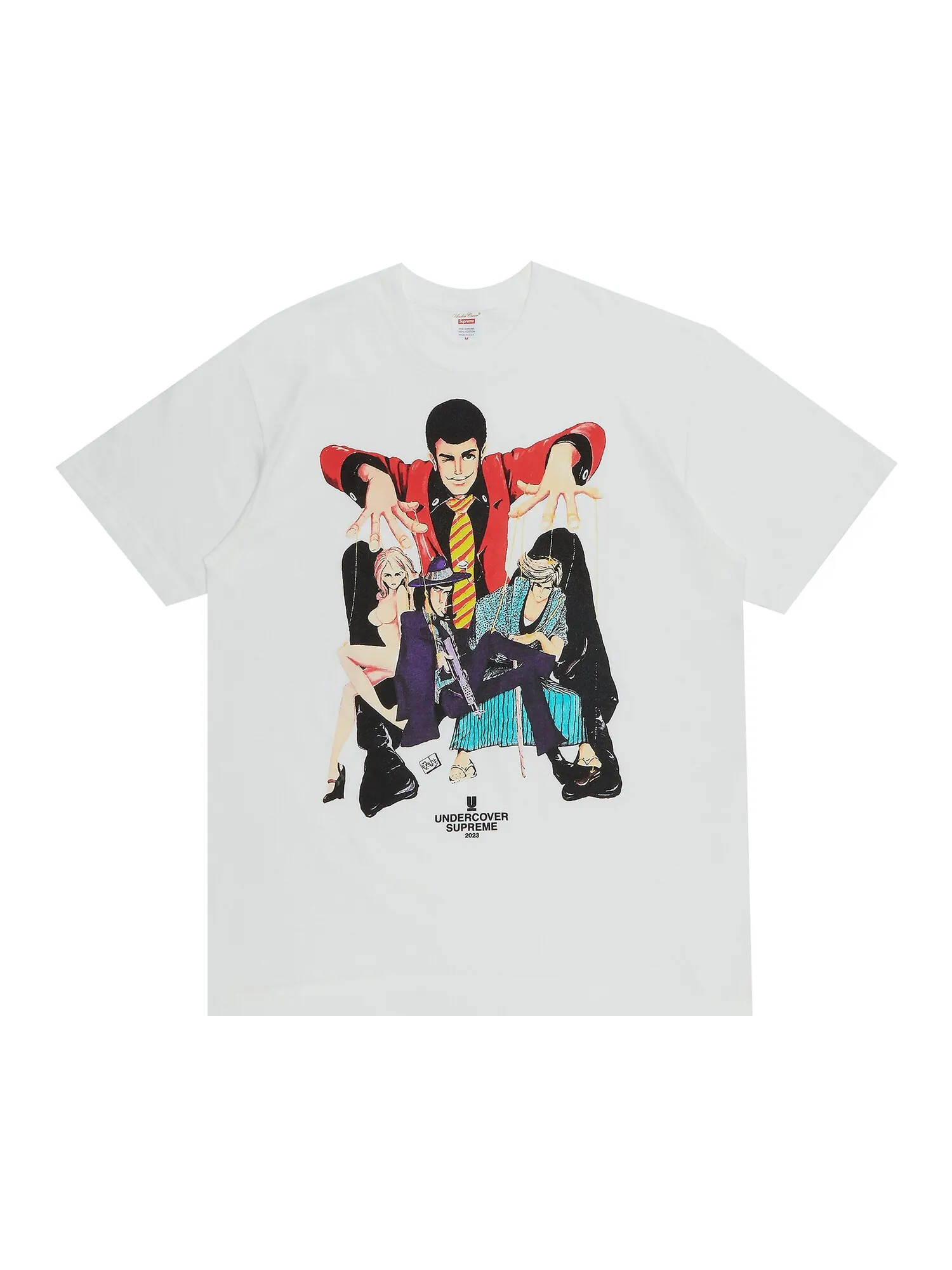 Футболка Supreme x UNDERCOVER Lupin — изображение 1 из 2, белый