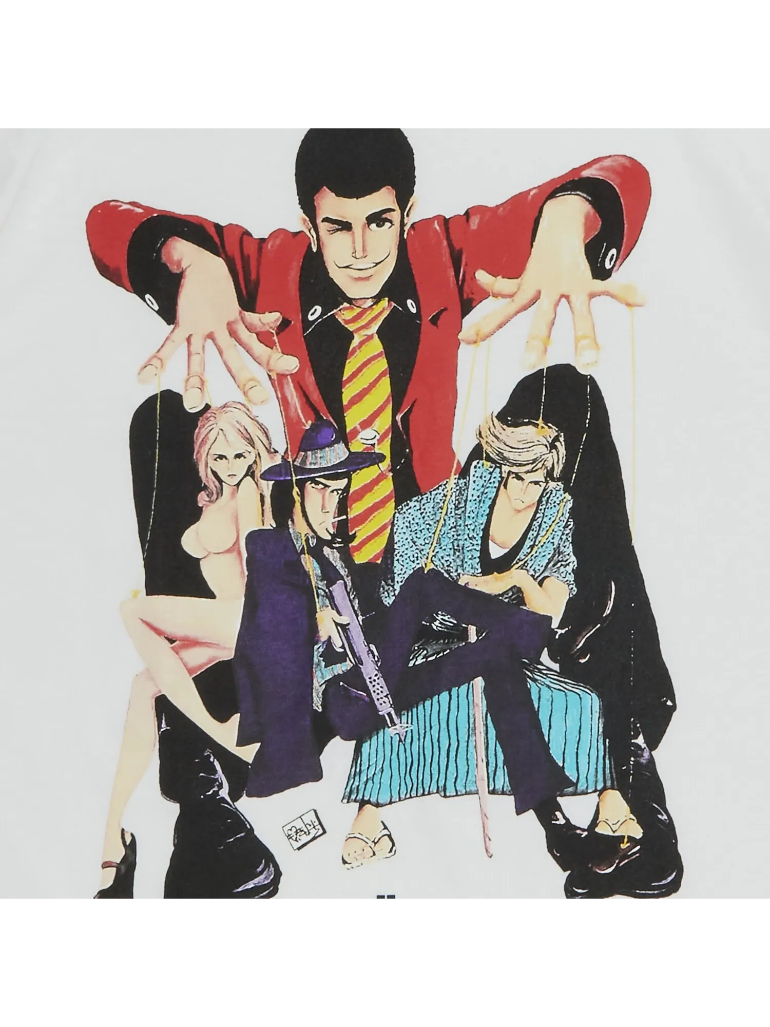 Футболка Supreme x UNDERCOVER Lupin — изображение 2 из 2, белый