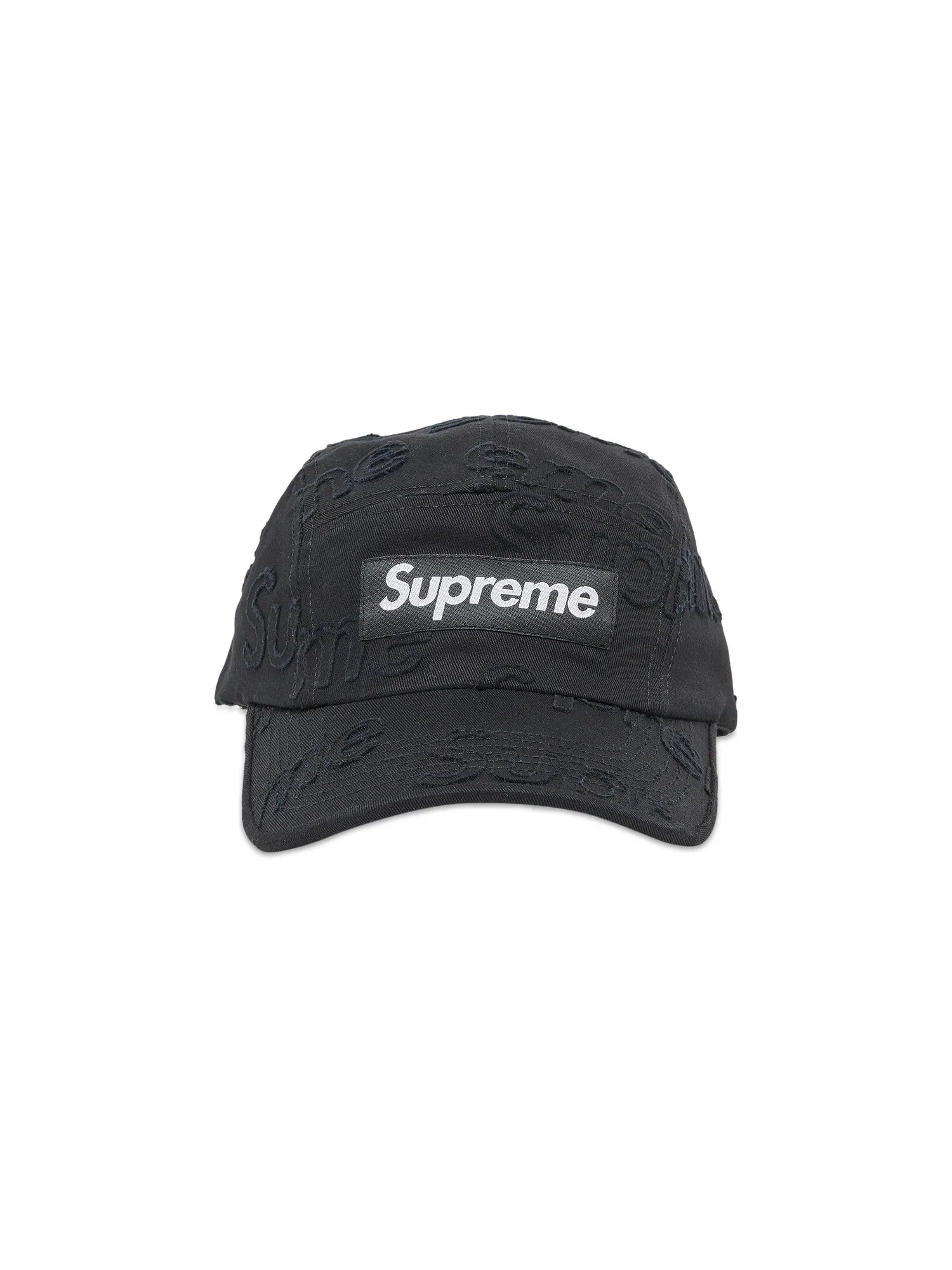 Твиловая кепка Supreme Lasered — изображение 1 из 4, черный